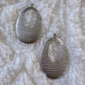 Drop Silver Earrings
